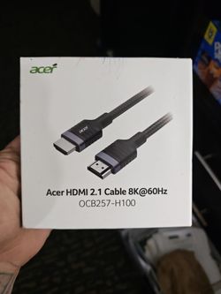 Acer HDMI 2.1 Cable 8K@60hz