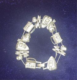 Silver Charm Bracelet