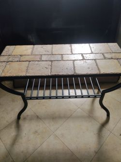 Nice table have 2. . 4 ft x 20 in x. 39 high