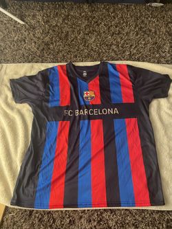 Original men's FC Barcelona Lewandowski t-shirt, sizes XL and L