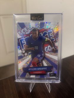 Kylian Mbappe Wild Card Comix 1/1 Trading Card