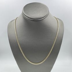 10KT YELLOW GOLD 26” FRANCO LINK CHAIN 11.7GR 2.8MM