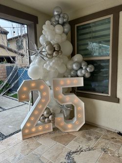 Marquee Letters and Numbers
