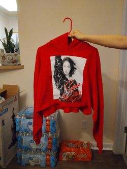 Selena Cropped Hoodie