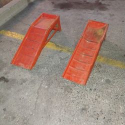 All Metal Heavy Duty Car Ramps 