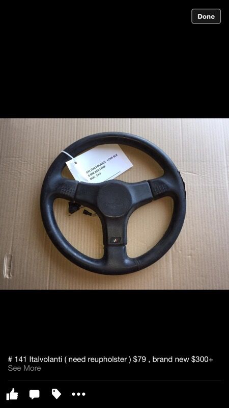 Italvolanti Steering Wheel