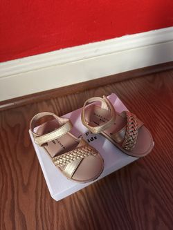 March Fish Toddler Sandals Size 7C