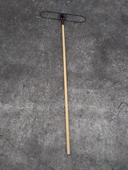 60" Snap-On Dust Mop Wood Handle w/ Mop Frame