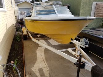 2025 Tags Running  Larson 16ft deep hull fishing boat