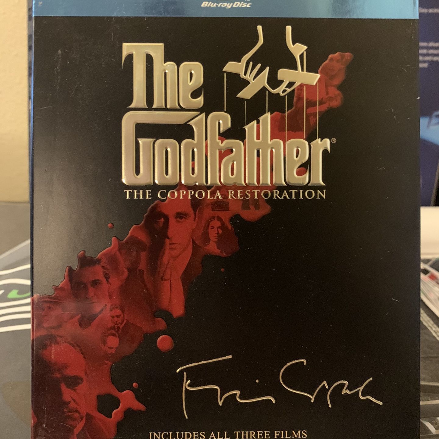 The Godfather Movie 🎥 Trilogy Blu-Ray