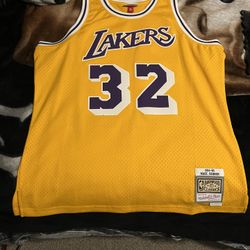 Retro Magic Johnson’s Jersey (championship Year)