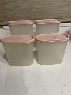 4 Tupperware Containers 