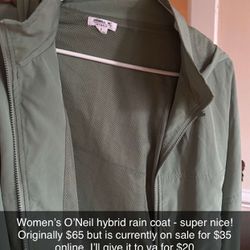 Women’s Hybrid Rain Jacket 