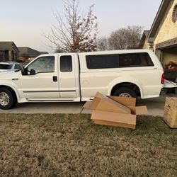 Camper Top. Long Bed. White. Like New.