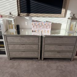 Set Of Two Pottery Barn Dressers