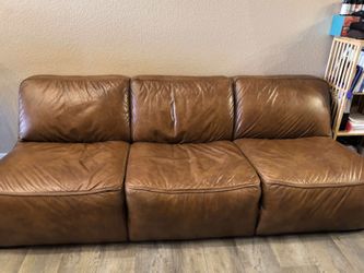 Super comfort leather sofa