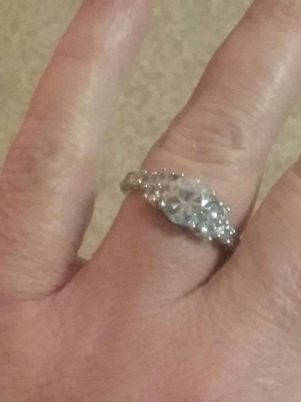 Cz ring size 10