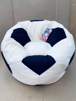 New Other Big Joe 2 1/2’ Soccer Ball Bean Bag Plush Chair For Kids