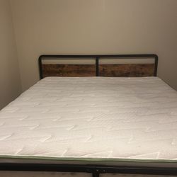 Mattress And Bed Frame ( King ) 