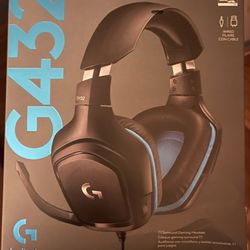 Logitech G432 Wired Gaming Headset - Factory Sealed