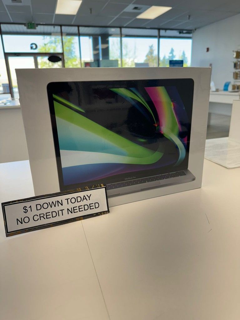 Apple MacBook Pro 13 Inch M2 NEW - Pay $1 DOWN AVAILABLE - NO CREDIT NEEDED