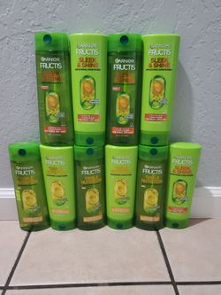 Garnier shampoo and conditioners $30