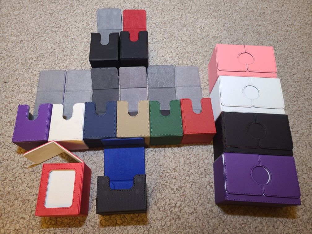 MTG COMMANDER YU-GI-OH POKÉMON DECK BOXES BACK IN STOCK!