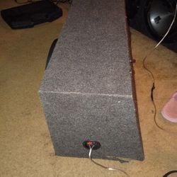 2 12 Subwoofers Read Description