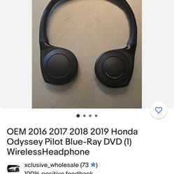 Headphone For Honda Odyssey 2016-2019 Wireless Headphones DVD  Movie  Music 2016