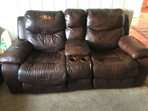 Leather Sofa For In Tucson Az Offerup