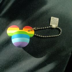 Disney Mickey mouse Rainbow Keychain 