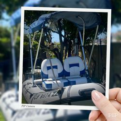 Inflatable boat used : time s   900 obo