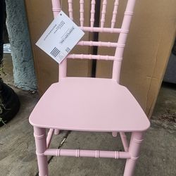Chiavari Kids Chair Pink Brand New 