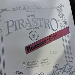 Pirastro Flexocor 1/2 D Bass String New
