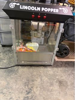 Commercial popcorn popper