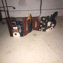 Happy Holidays Decoration