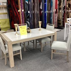 5 Pc Dinning Table $999