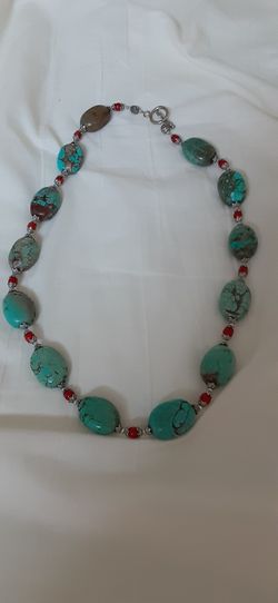 Turquoise Stone Necklace