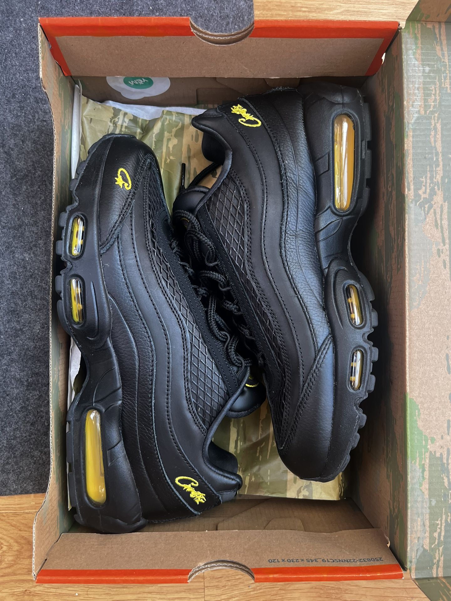 Nike Air Max 95 x Corteiz “Honey Black” Size 10