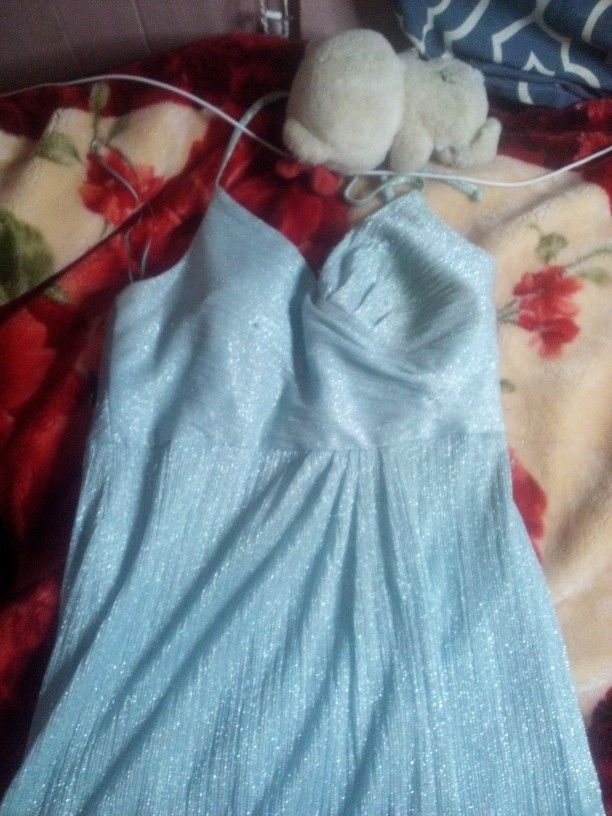 Blue Sparkly Dress