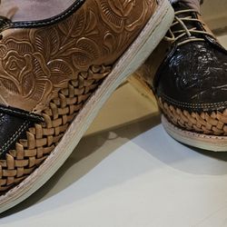 Huarache/Zapato Mexicano De Hombre 