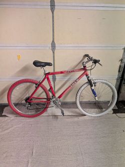 Trek Mountain Bike Red Frame 18 inch frame