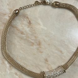 Gold Tone Choker