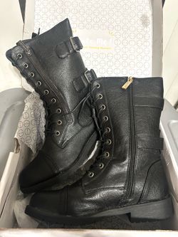 Combat Boots WITH WALLET POCKET! Size 7.5
