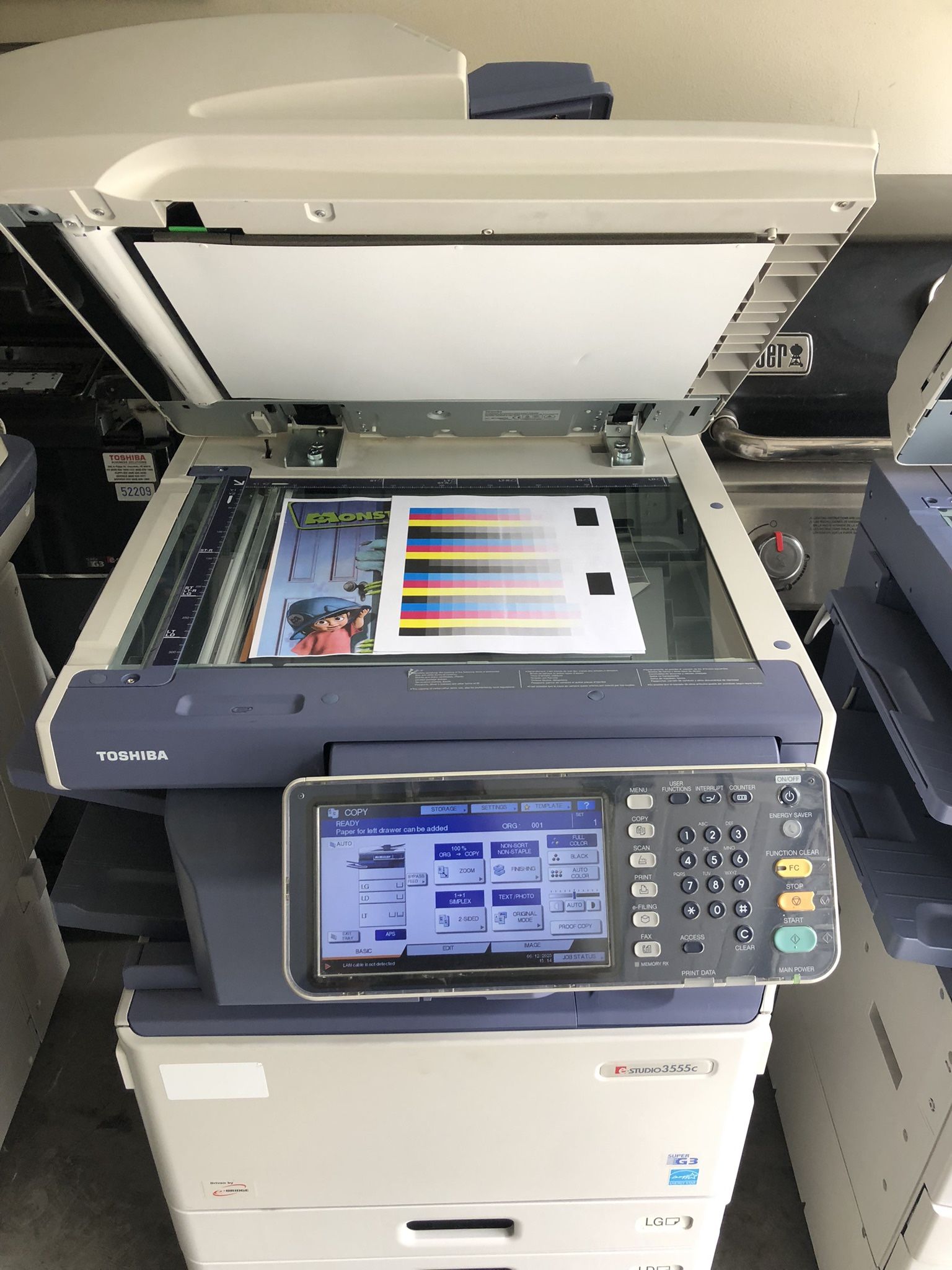 Toshiba Estudio 3555c Color Copier/print/scan for Sale in Whittier, CA ...