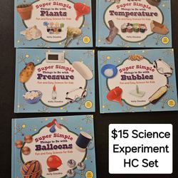 Science Experience Hardcover Set