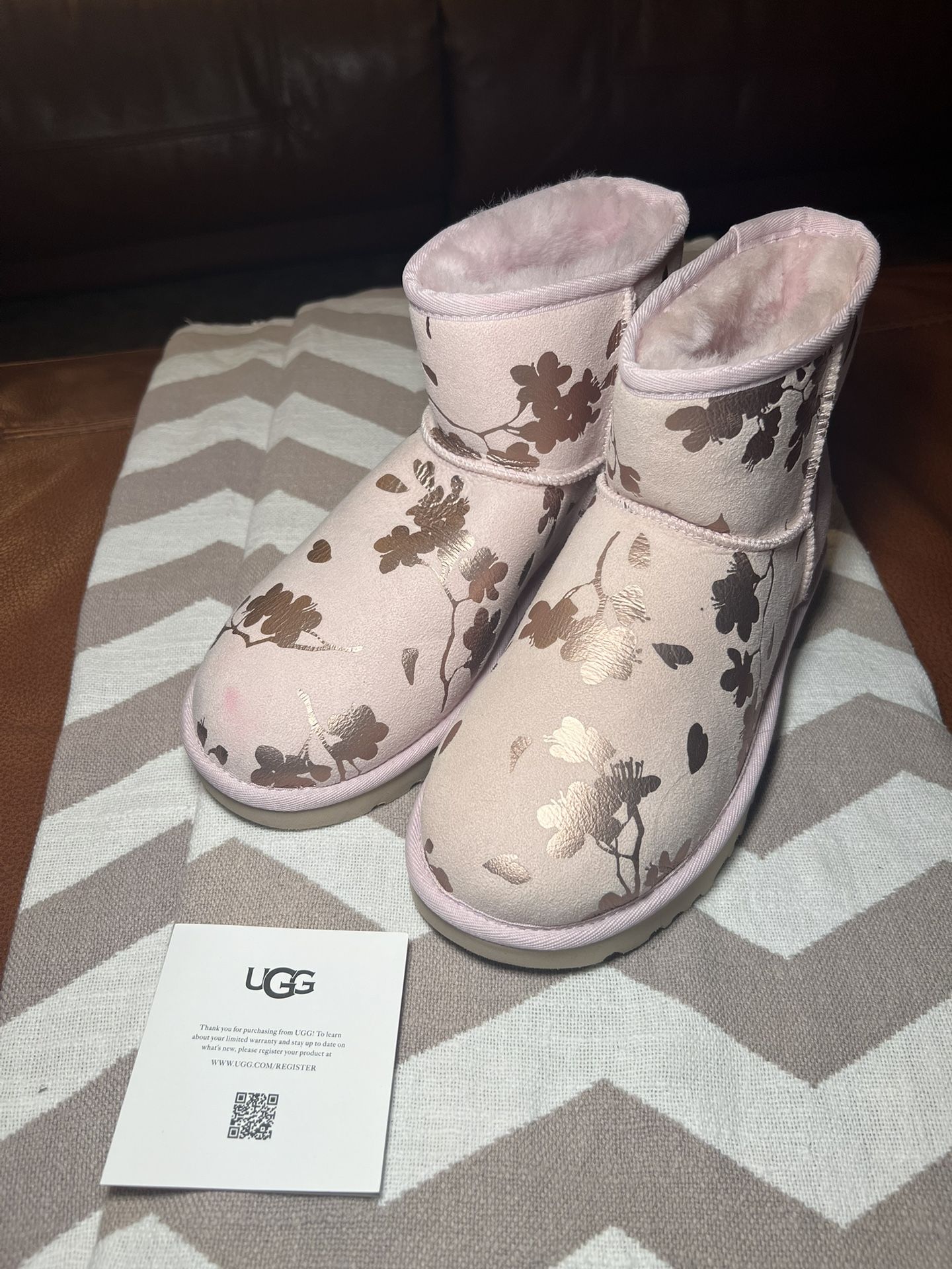 UGG Women’s Classic Mini Floral Foil
