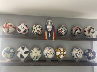 Lot Of 13 Official Match Soccer Balls