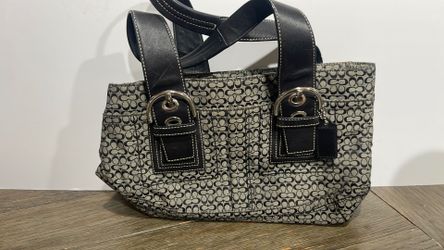 Coach Signature Canvas Tote Bag