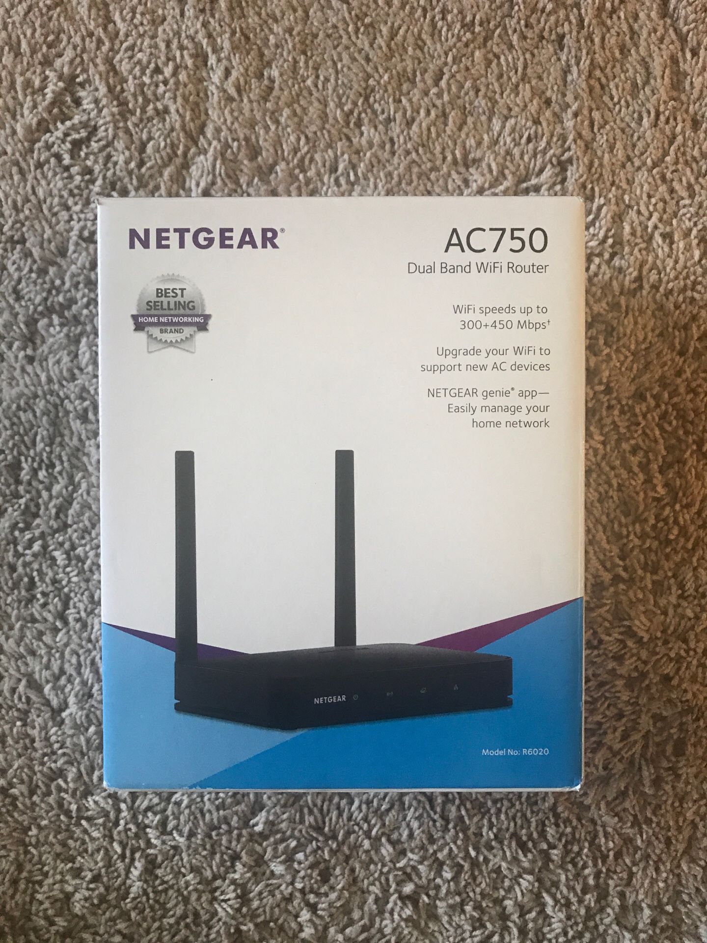 Netgear AC750 Dual Band WiFi Router